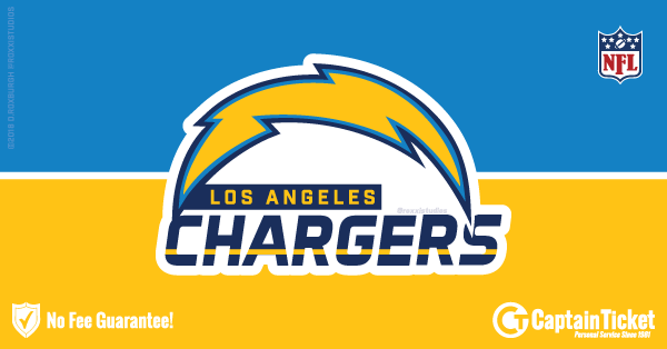 Get Los Angeles Chargers tickets for less with everyday low prices and no service fees at Captain Ticket™ - The Original No Fee Ticket Site! #FanArtByRoxxi