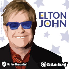 Buy Elton John tickets for less with no service fees at Captain Ticket™ - The Original No Fee Ticket Site! #FanArtByRoxxi